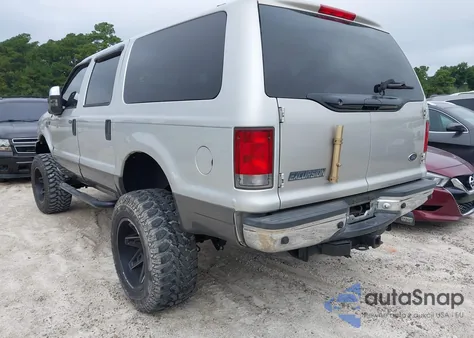 2003 Ford Excursion Xlt from USA, damaged, VIN 1FMNU41S03EB70783